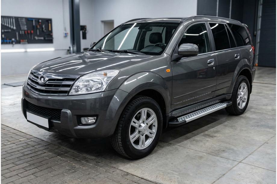 GreatWall Haval/Hover H3 2005–2013 Bočne stopnice New Vision Grey (2 kos, aluminij) Fotografija 1