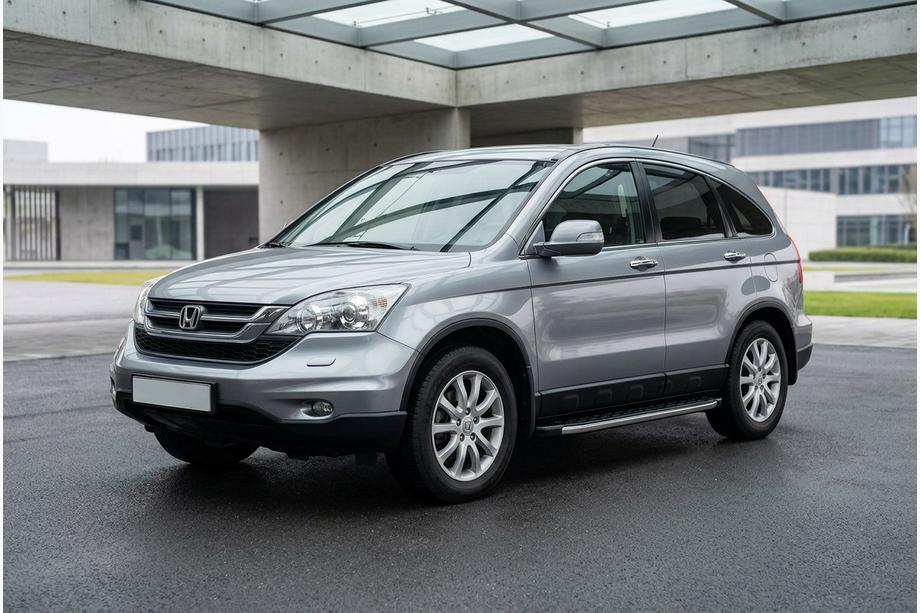 Honda CRV 2007–2011 Stranske stopnice BlackLine (2 kos, aluminij) Image