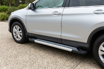 Honda CRV 2012–2016 Bočne stopnice New Vision Grey (2 kos, aluminij) fotografija 1