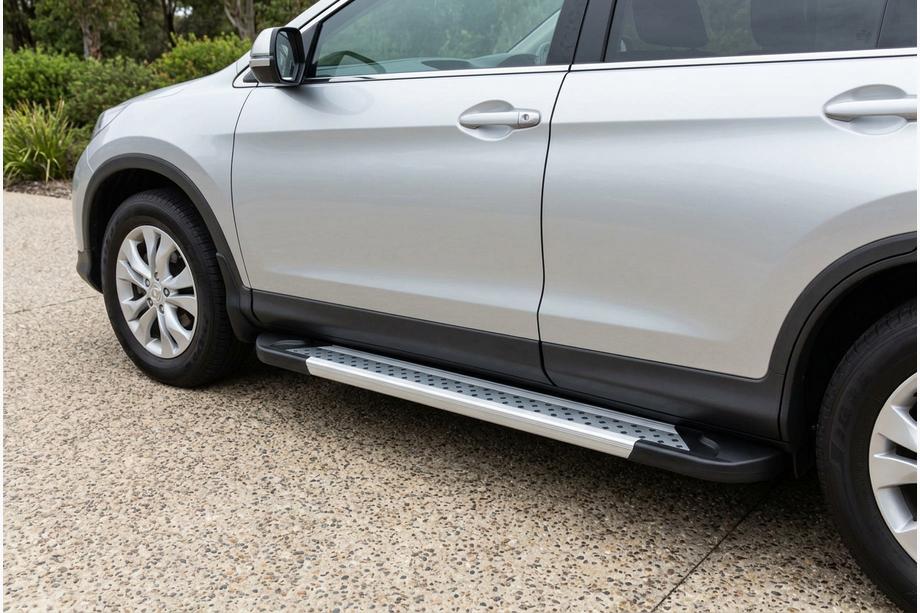 Honda CRV 2012–2016 Bočne stopnice New Vision Grey (2 kos, aluminij) Image