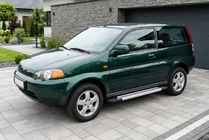 Honda HR-V 1998–2006 Bočne stopnice New Vision Grey (2 kos, aluminij) fotografija 1