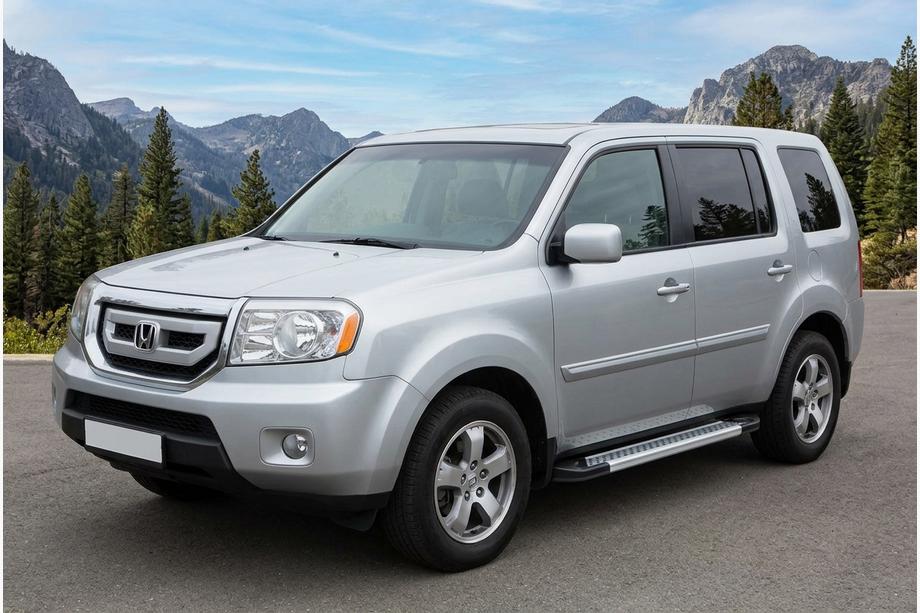 Honda Pilot 2008–2015 Bočne stopnice New Vision Grey (2 kos, aluminij) Image