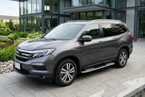 Honda Pilot 2015–2022 Bočne stopnice Tayga V2 (2 kosa, aluminij) fotografija 1