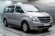 Hyundai H300, H1, Starex 2008–2020 Bočne stopnice Tayga Black (2 kos, aluminij) fotografija 1