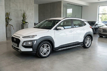 Hyundai Kona 2017–2023 Stranske stopnice New Vision Black (2 kosa, aluminij) fotografija 1