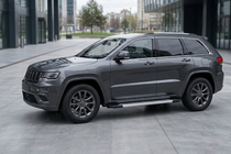 Jeep Grand Cherokee WK2 2010–2021 Bočne stopnice New Vision Grey (2 kos, aluminij) fotografija 1