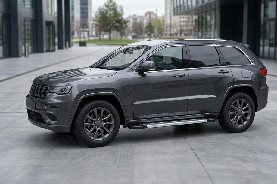 Jeep Grand Cherokee WK2 2010–2021 Bočne stopnice New Vision Grey (2 kos, aluminij) Image