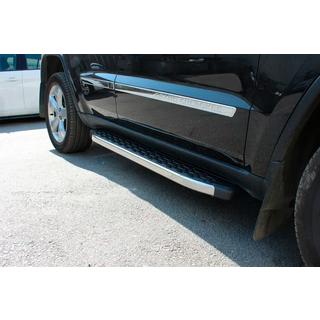 Stranske stopnice BlackLine (2 kos, aluminij) Jeep Grand Cherokee WK2 2010–2021 fotografija 1
