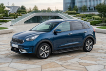 Kia Niro 2016–2021 Stranske stopnice RedLine Black (2 kosa, aluminij) fotografija 1