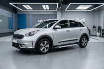 Kia Niro 2016–2021 Bočne stopnice New Vision Grey (2 kos, aluminij) fotografija 1
