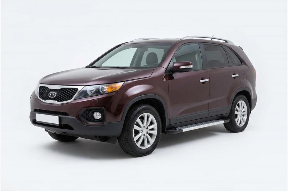 Kia Sorento II XM 2009–2014 Bočne stopnice New Vision Grey (2 kos, aluminij) 2010–2013 Image