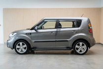 Kia Soul I 2008–2013 Stranske stopnice New Vision Black (2 kosa, aluminij) fotografija 1