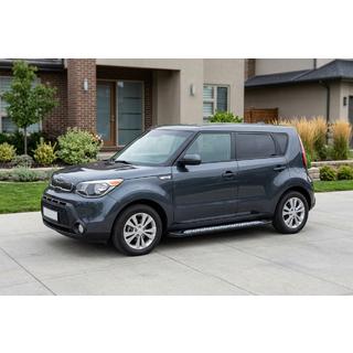 Stranske stopnice New Vision Black (2 kosa, aluminij) Kia Soul II 2013–2018 fotografija 1