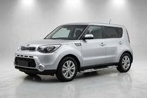 Kia Soul II 2013–2018 Bočne stopnice Tayga V2 (2 kosa, aluminij) fotografija 1