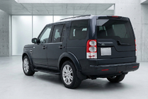 Land Rover Discovery IV 2009–2017 Stranski pragovi Tayga Black (2 kosa, aluminij) fotografija 2