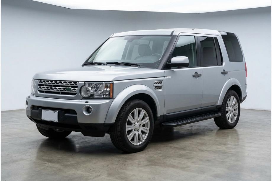 Land Rover Discovery IV 2009–2017 Stranski pragovi Tayga Black (2 kosa, aluminij) Image