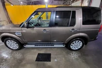 Land Rover Discovery IV 2009–2017 Bočne stopnice Tayga V2 (2 kosa, aluminij) fotografija 6