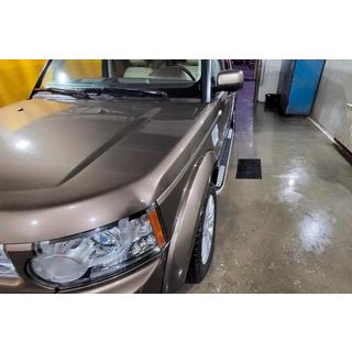 Bočne stopnice Tayga V2 (2 kosa, aluminij) Land Rover Discovery IV 2009–2017 fotografija 3