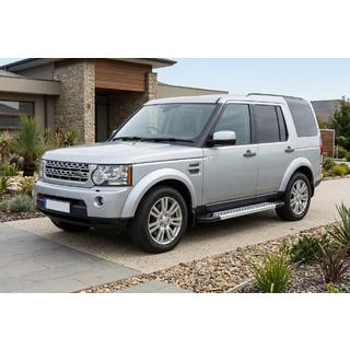 Stranske stopnice New Vision Grey (2 kos, aluminij) Land Rover Discovery IV 2009–2017 fotografija 1