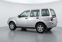 Land Rover Freelander I 1997–2006 Stranski pragovi Tayga Black (2 kosa, aluminij) fotografija 1