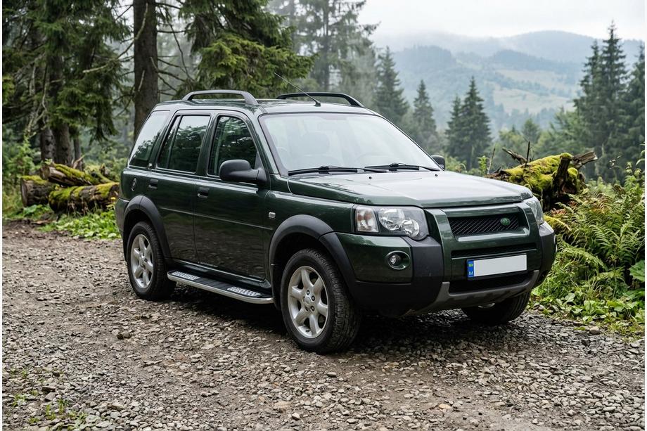 Land Rover Freelander I 1997–2006 Bočne stopnice Tayga V2 (2 kosa, aluminij) Image