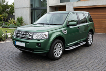 Land Rover Freelander II 2006–2014 Bočne stopnice Tayga V2 (2 kosa, aluminij) fotografija 1
