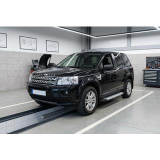 Stranske stopnice New Vision Grey (2 kos, aluminij) Land Rover Freelander II 2006–2014 fotografija 1