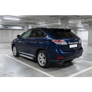 Bočne stopnice Allmond Grey (2 kosa, aluminij) Lexus RX 2009–2015 fotografija 1
