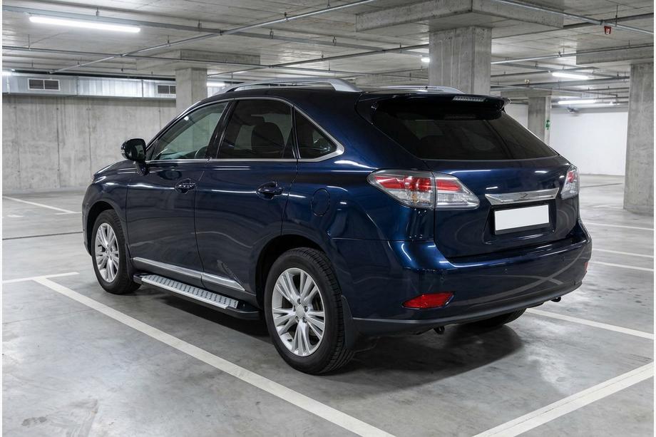 Lexus RX 2009–2015 Bočne stopnice Allmond Grey (2 kosa, aluminij) Image