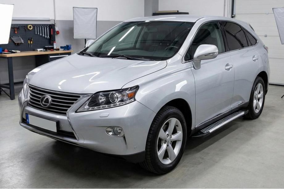 Lexus RX 2009–2015 Stranske stopnice Line (2 kosa, aluminij) Image