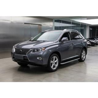 Stranske stopnice Tayga Grey (2 kosa, aluminij) Lexus RX 2009–2015 fotografija 1