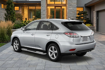 Lexus RX 2009–2015 Stranski pragovi Tayga V2 (2 kosa, aluminij) fotografija 1