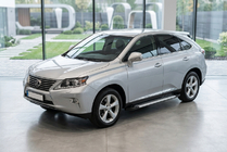 Lexus RX 2009–2015 Stranske stopnice New Vision Grey (2 kos, aluminij) fotografija 2