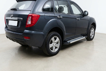 Lifan X60 2011– Bočne stopnice New Vision Grey (2 kos, aluminij) fotografija 2