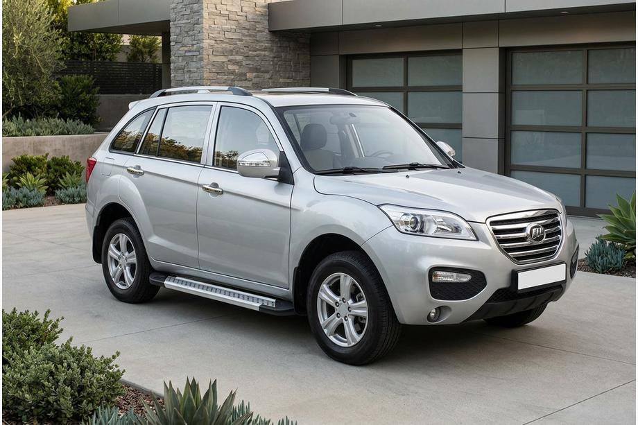 Lifan X60 2011– Bočne stopnice New Vision Grey (2 kos, aluminij) Image