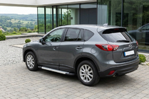 Mazda CX-5 2012–2017 Bočne stopnice New Vision Grey (2 kos, aluminij) fotografija 1