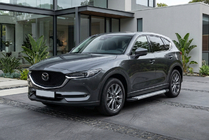 Mazda CX-5 2017–2025 Bočne stopnice New Vision Grey (2 kos, aluminij) fotografija 1