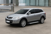 Mazda CX-9 2007–2016 Bočne stopnice New Vision Grey (2 kos, aluminij) fotografija 1