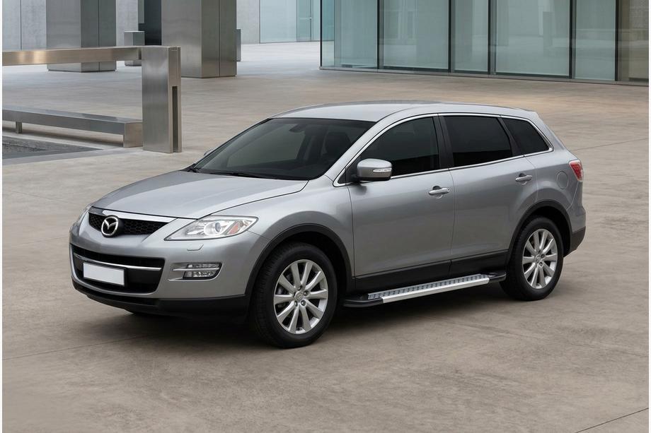 Mazda CX-9 2007–2016 Bočne stopnice New Vision Grey (2 kos, aluminij) Image