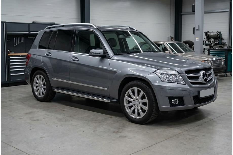 Mercedes GLK class X204 2008–2015 Stranske stopnice BlackLine (2 kos, aluminij) Image