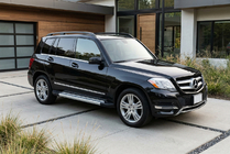 Mercedes GLK class X204 2008–2015 Bočne stopnice New Vision Grey (2 kos, aluminij) fotografija 1