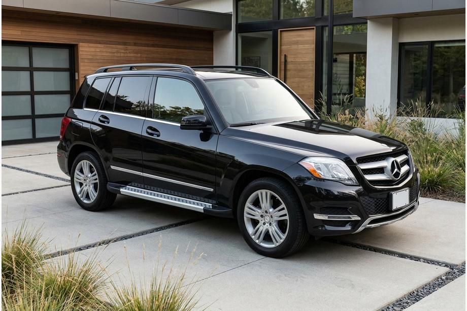 Mercedes GLK class X204 2008–2015 Bočne stopnice New Vision Grey (2 kos, aluminij) Image