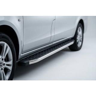 BlackLine bočne stopnice (2 kos, aluminij) Mercedes Vito W639 2004–2014 fotografija 1