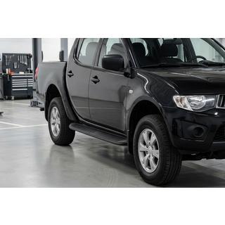Stranski pragovi Tayga Black (2 kosa, aluminij) fotografija 1