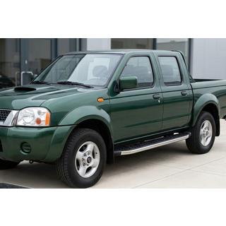 Stranske stopnice BlackLine (2 kos, aluminij) Nissan NP300 1999–2015 fotografija 1