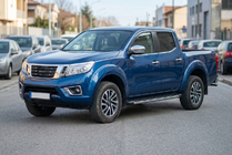 Nissan Navara/NP300 2016– BlackLine bočne stopnice (2 kos, aluminij) fotografija 1