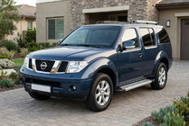 Nissan Pathfinder R51 2005–2014 Bočne stopnice New Vision Grey (2 kos, aluminij) fotografija 1