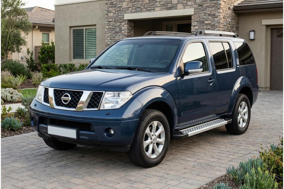 Nissan Pathfinder R51 2005–2014 Bočne stopnice New Vision Grey (2 kos, aluminij) Image