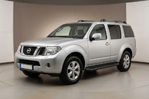 Nissan Pathfinder R51 2005–2014 Stranski pragovi Tayga Black (2 kosa, aluminij) fotografija 1