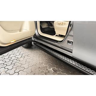 Bočne stopnice New Vision Grey (2 kos, aluminij) Nissan Patrol Y62 2010–2024 fotografija 3